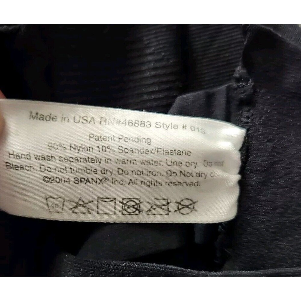 Spanx Bra-llelujah! All Hosiery Comfort Pullover Bra In Black Size 32C-D - Picture 10 of 11